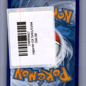 Zygarde GX SV65/SV94, Hidden Fates Pokemon card - alternate view