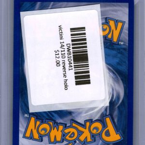Victini 14/101 Reverse Holo, Noble Victories Pokemon card - alternate view