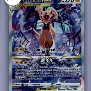 Zeraora VSTAR GG43/GG70, Crown Zenith Pokemon card