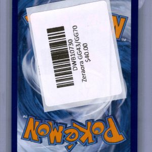 Zeraora VSTAR GG43/GG70, Crown Zenith Pokemon card - alternate view