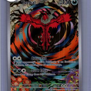 Yveltal 205/182, Paradox Rift Pokemon card