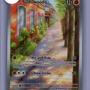 Sudowoodo 219/193, Paldea Evolved Pokemon card