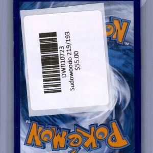 Sudowoodo 219/193, Paldea Evolved Pokemon card - alternate view