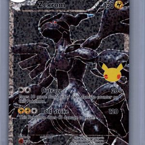 Zekrom 114/114, Celebrations Pokemon card