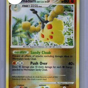 Wormadam 42/132 Reverse Holo, Secret Wonders Pokemon card