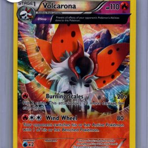 Volcarona 18/98 Reverse Holo, Ancient Origins Pokemon card