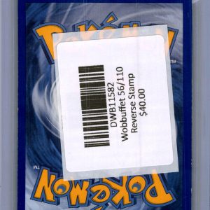 Wobbuffet 56/110 Reverse Stamped, Holon Phantoms Pokemon card - alternate view