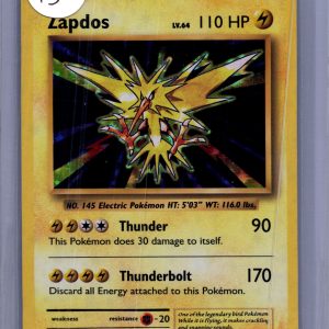 Zapdos 42/108 Holo, Evolutions Pokemon card