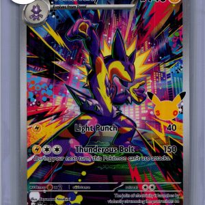 Toxtricity 134/128, 30th Celebrations Pokemon card
