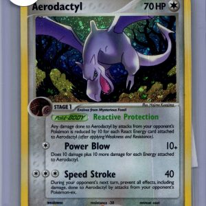 Aerodactyl 1/92 Holo, Legend Maker Pokemon card