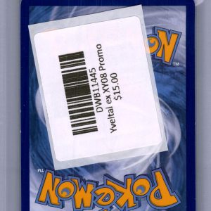 Yveltal EX XY08, PROMO Pokemon card - alternate view
