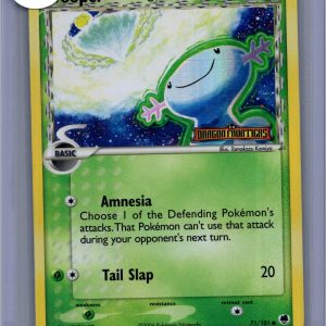 Wooper 71/101 Stamped Reverse Holo, Dragon Frontiers Pokemon card