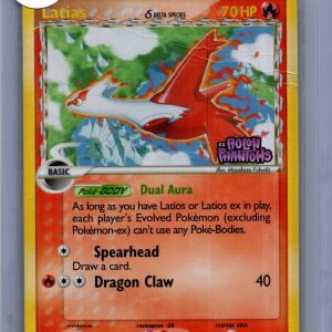Latias Stamped Reverse Holo, Holon Phantoms Pokemon card