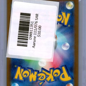 Aarune 111/076 SAR, Japanese Singles Pokemon card - alternate view