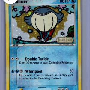 Wailmer Reverse Stamp 69/92 Pokemon card