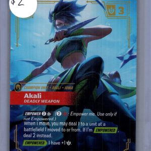 akali 021/166, Riftbound Vendetta Riftbound trading card