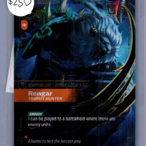 rengar 179/166, Riftbound Vendetta Riftbound trading card