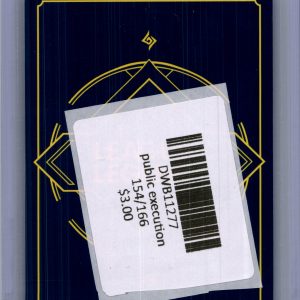 public execution 154/166, Riftbound Vendetta Riftbound trading card - alternate view