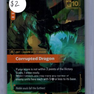 Corrupted Dragon 091/166, Riftbound Vendetta Riftbound trading card