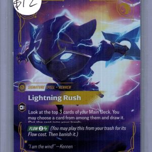 Lightning Rush 156/166, Riftbound Vendetta Riftbound trading card