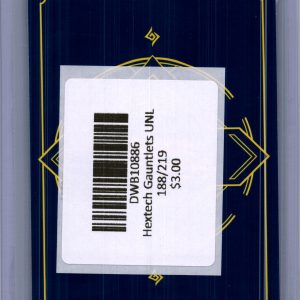 Hextech Gauntlets 188/219, Riftbound Unleashed Riftbound trading card - alternate view