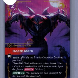 Death Mark 144/166, Riftbound Vendetta Riftbound trading card