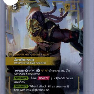 Ambessa 136/166, Riftbound Vendetta Riftbound trading card