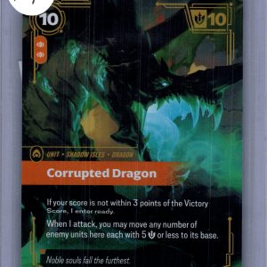 Corrupted Dragon 091/166, Riftbound Vendetta Riftbound trading card