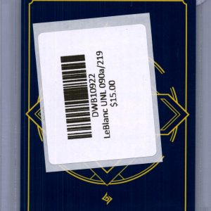 LeBlanc 090a/219, Riftbound Unleashed Riftbound trading card - alternate view