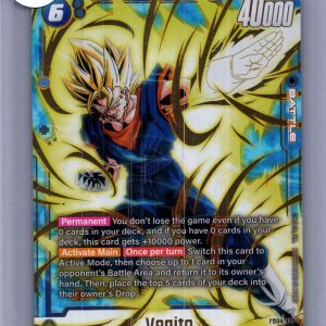 Vegito FB04-130 SCR star, Dragon Ball Z Singles Pokemon card