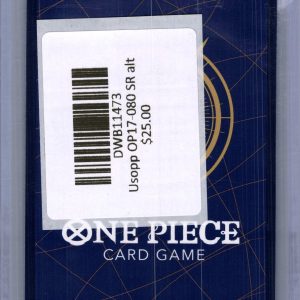 Usopp OP17-080 SR alt, One Piece Singles One Piece trading card - alternate view