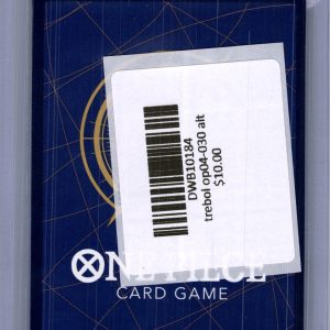 Trebol OP04-030 alt, One Piece Singles One Piece trading card - alternate view