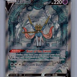 Zacian V GG48/GG70, Crown Zenith Pokemon card