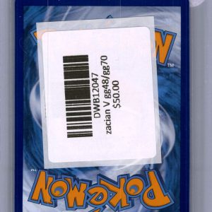 Zacian V GG48/GG70, Crown Zenith Pokemon card - alternate view