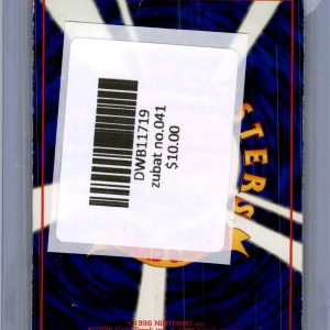 zubat no.041 Pokemon card - alternate view