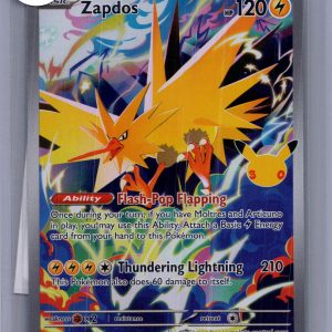 zapdos 133/128 Pokemon card