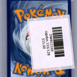 zapdos 133/128 Pokemon card - alternate view