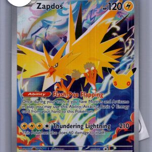 zapdos 133/128 Pokemon card
