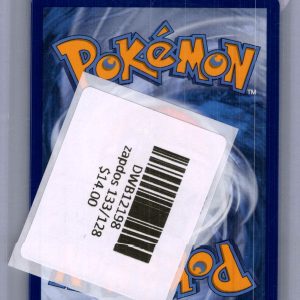 zapdos 133/128 Pokemon card - alternate view