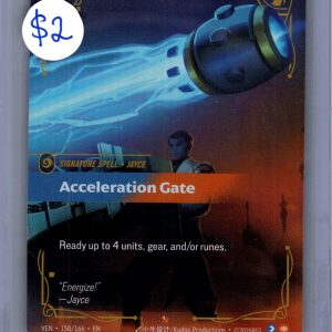Acceleration Gate 150/166, Riftbound Vendetta Riftbound trading card