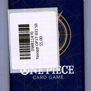 Yasopp OP17-031 SR, One Piece Singles One Piece trading card - alternate view