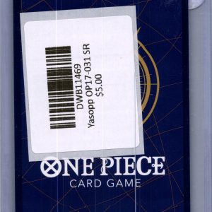 Yasopp OP17-031 SR, One Piece Singles One Piece trading card - alternate view